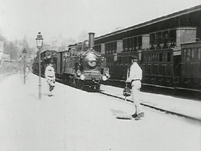 Arrivée d’un train