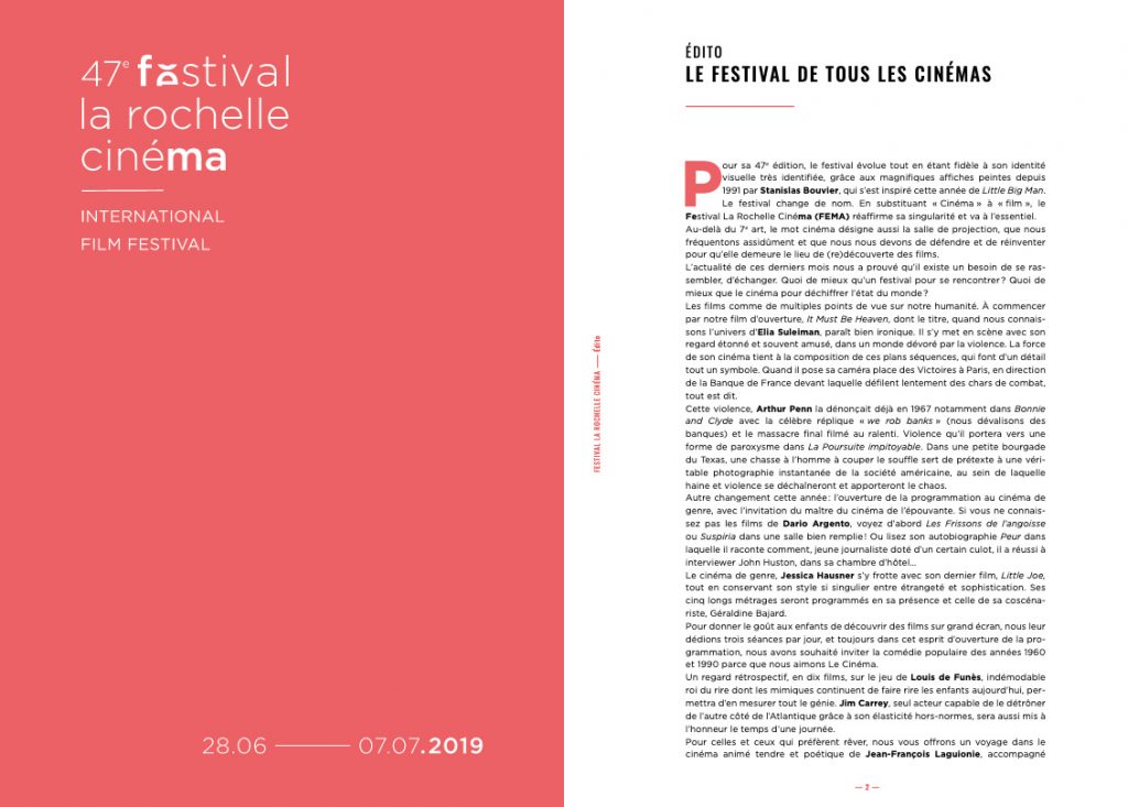Calaméo - Catalogue 28e Festival La Rochelle Cinéma